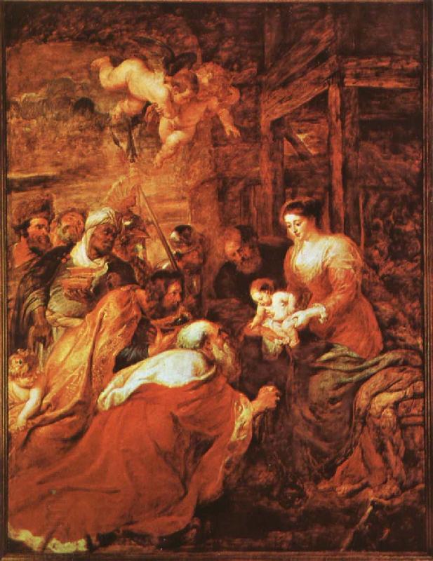 Peter Paul Rubens The Adoration of the kings China oil painting art